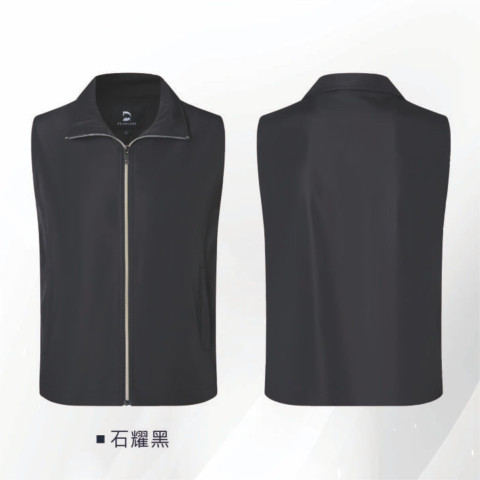 50D複合布單面穿薄背心
390石耀黑背心(中性版)